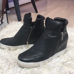 BRASH heeled sneaker boots